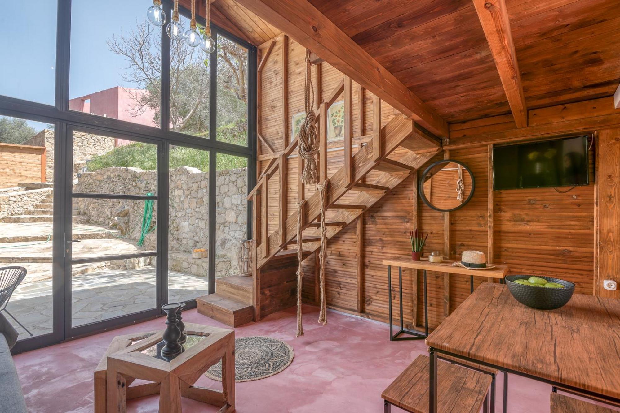 Wooden House Apartments Kalathenai ภายนอก รูปภาพ