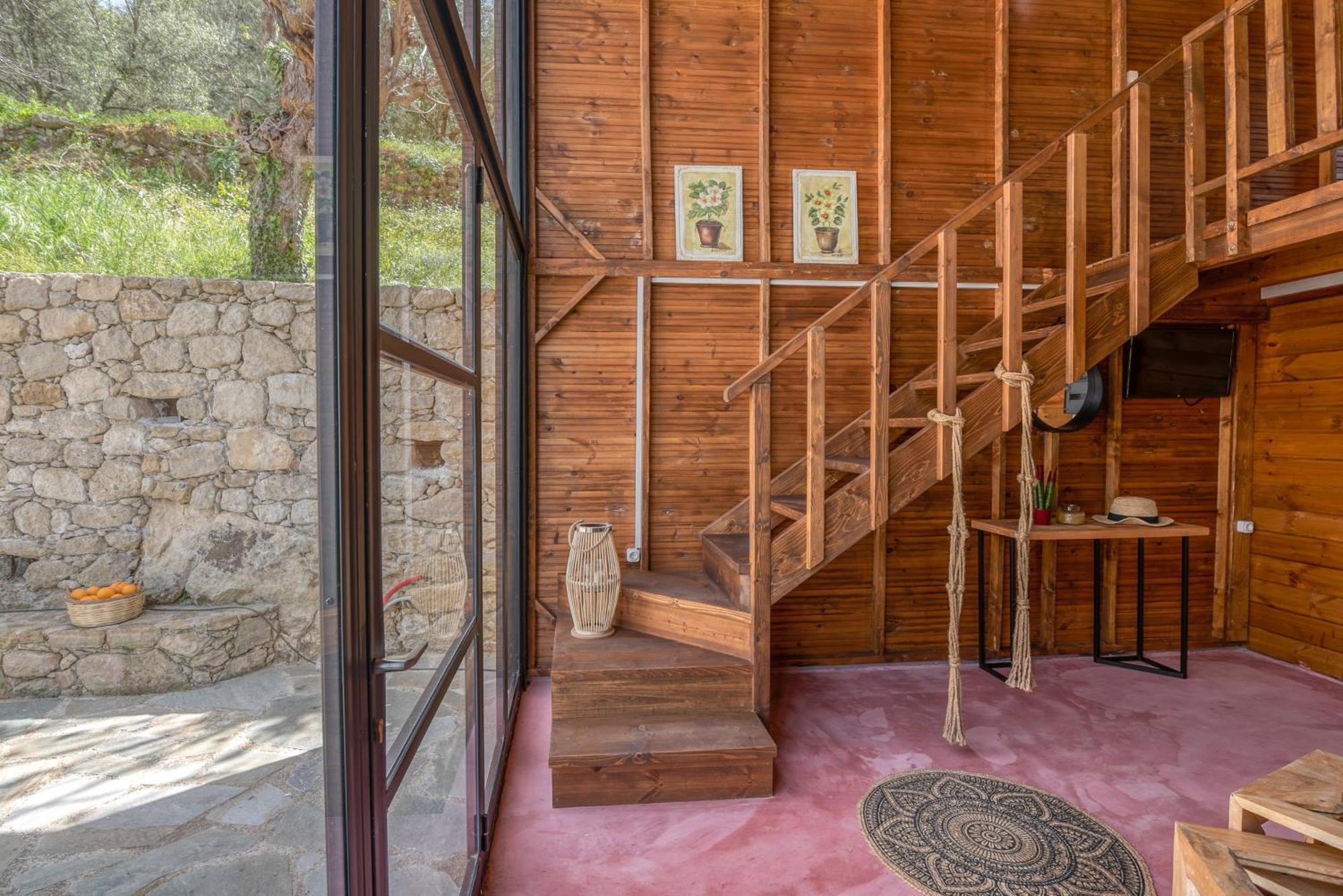 Wooden House Apartments Kalathenai ภายนอก รูปภาพ