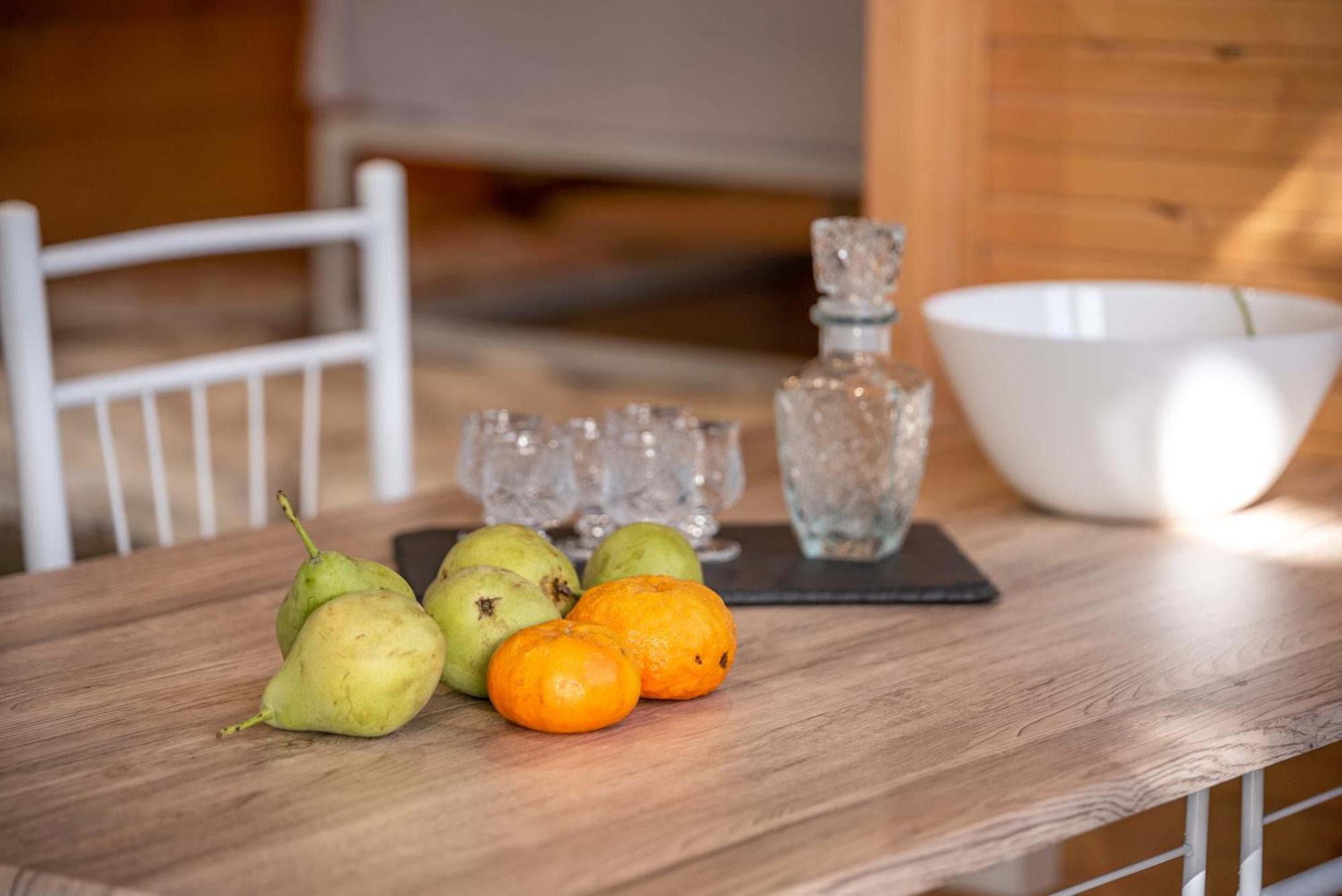 Wooden House Apartments Kalathenai ภายนอก รูปภาพ