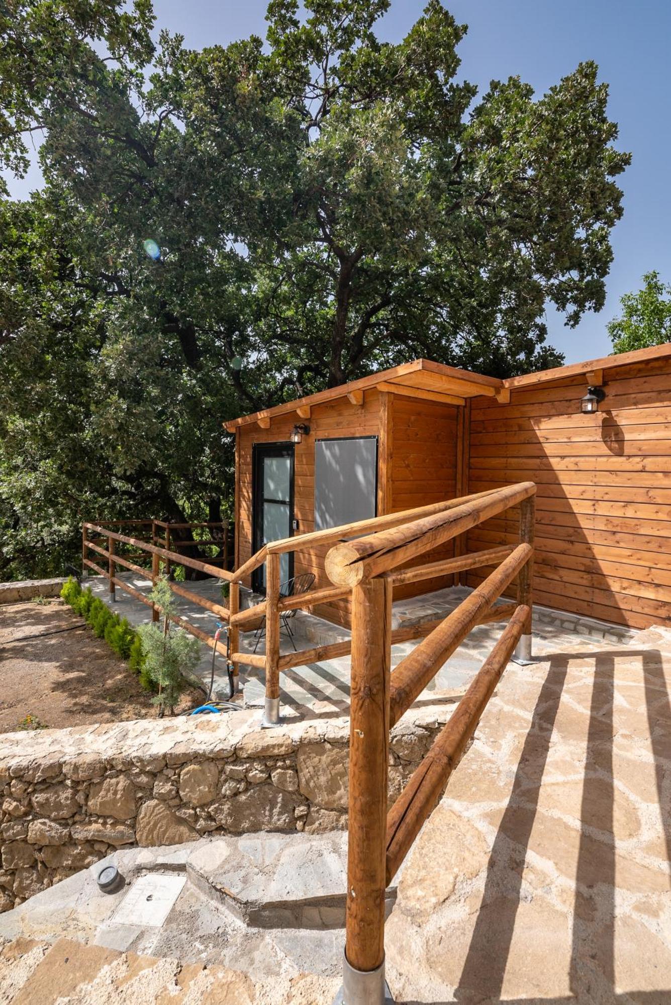 Wooden House Apartments Kalathenai ภายนอก รูปภาพ
