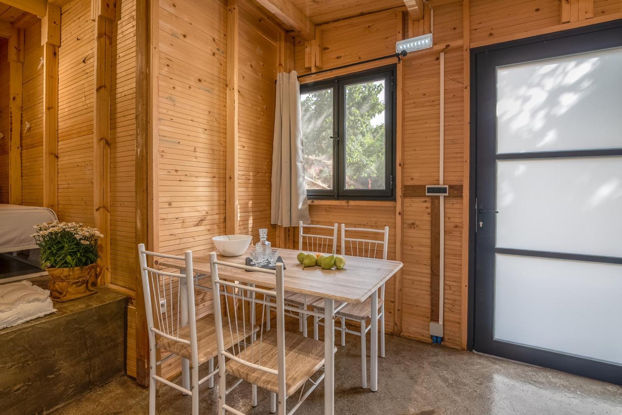 Wooden House Apartments Kalathenai ภายนอก รูปภาพ
