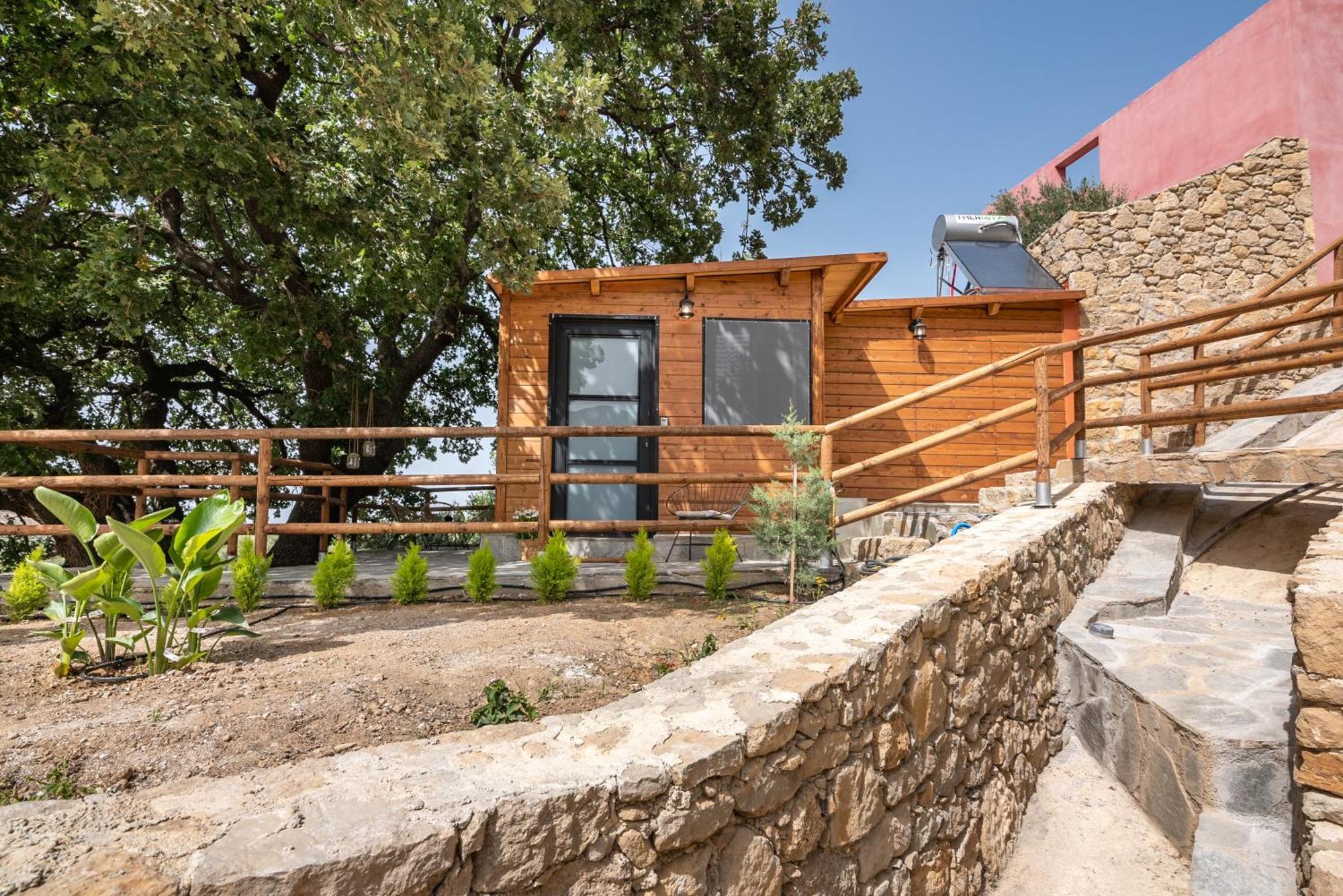 Wooden House Apartments Kalathenai ภายนอก รูปภาพ